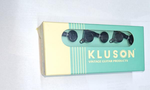 Kluson MK6LB Roundbacks 6L 45 Grad Schwarz